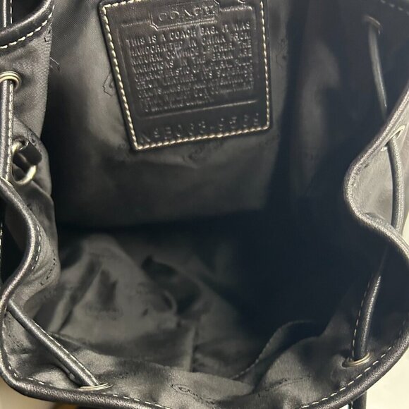 Coach Leather Backpack main image 6